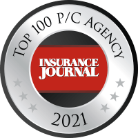 Insurance Journal - Top 100 P/C Agency 2021 Badge